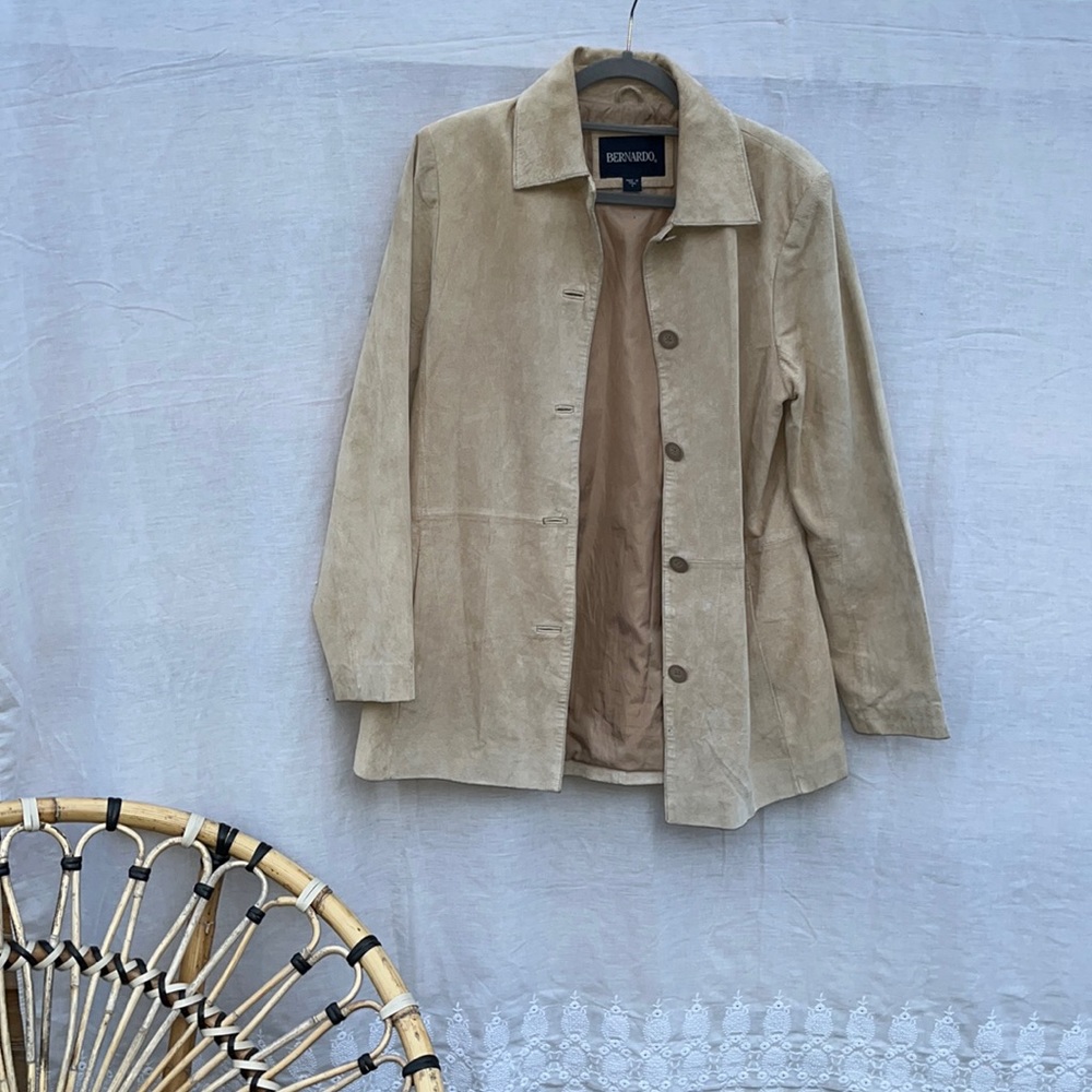 Vintage Bernardo Suede Coat